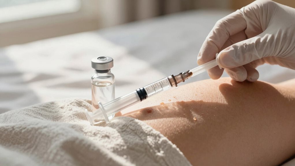 daily 2mg tesamorelin injections overnight