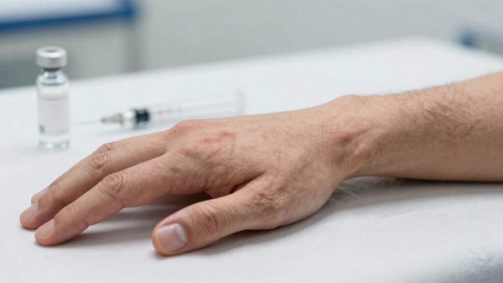 edema hormonal changes numbness