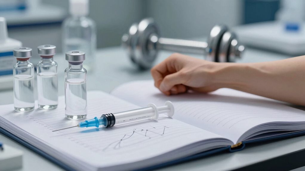 limited peptide muscle gains evidence