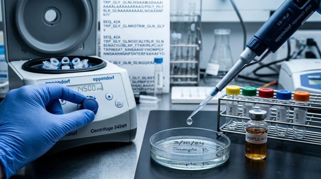 longevity related peptide research overview