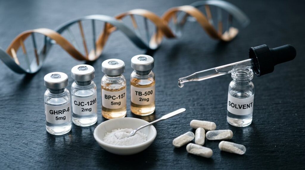 most popular peptides summary