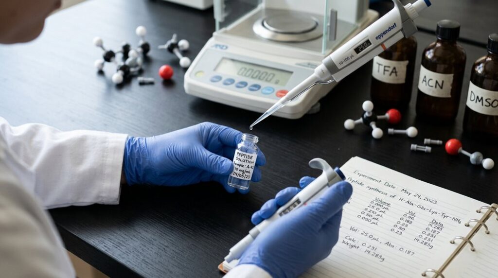 peptide dosage study methods