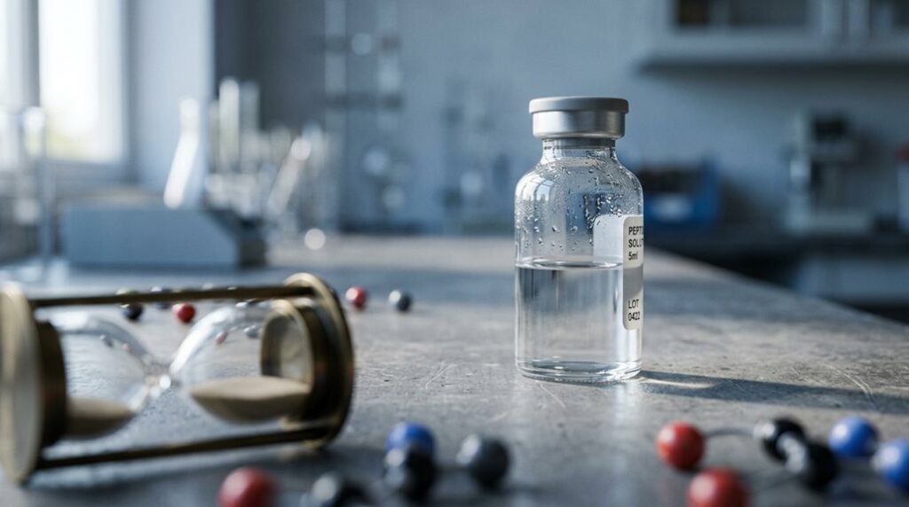 peptide half life explained decay dynamics