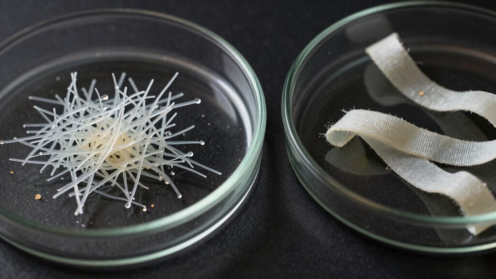 peptides degrade faster than proteins