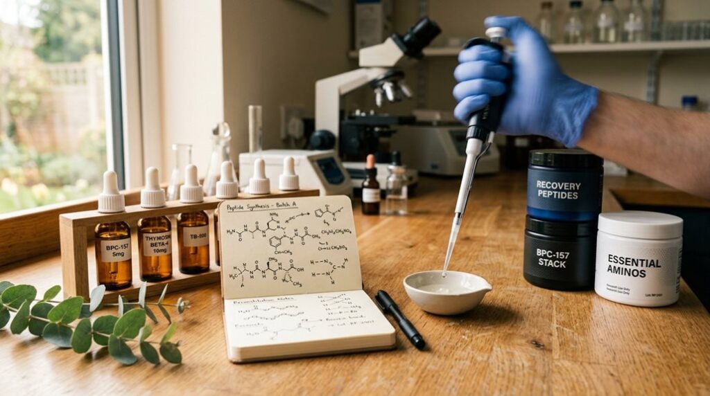 recovery peptides research backed benefits comparison