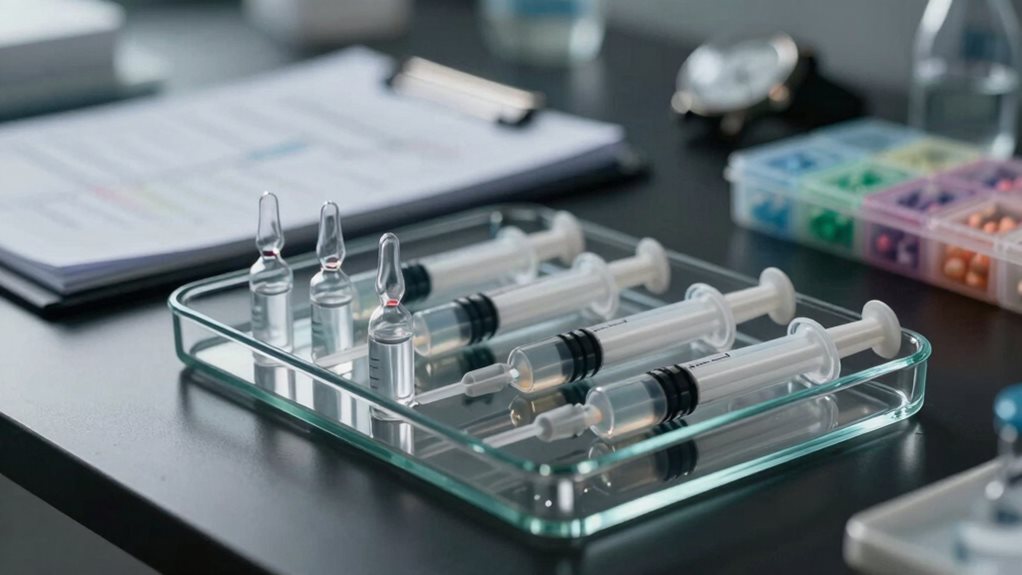 staggered sleep peptide timing strategy