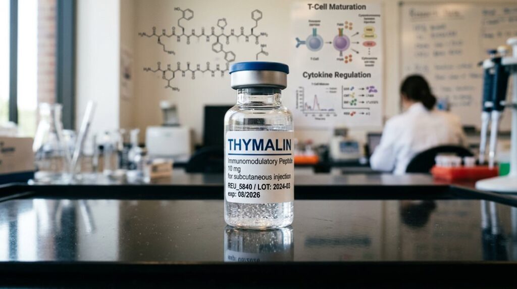 thymalin immune regulation benefits