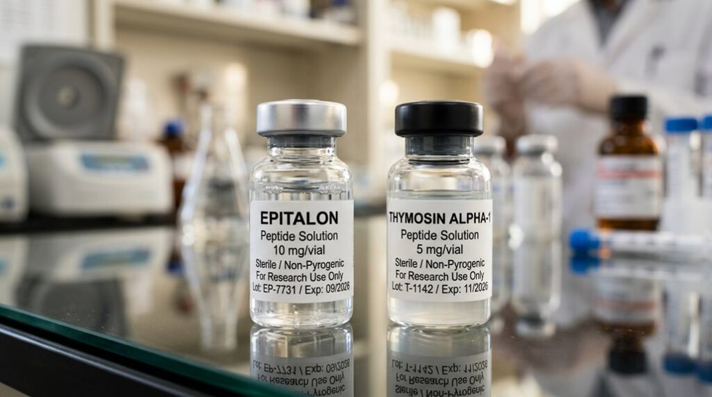comparison of anti aging peptides