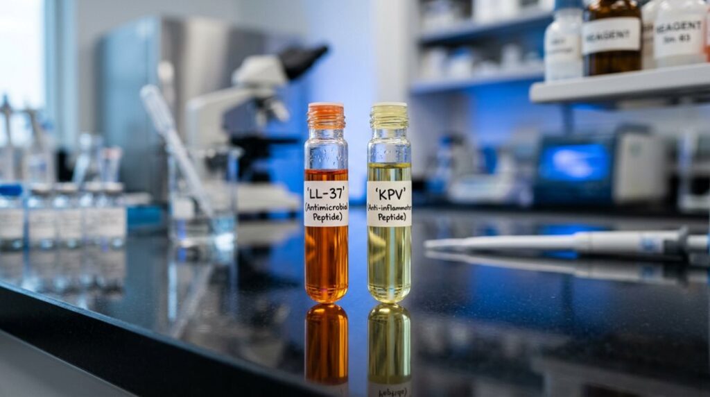 comparison of antimicrobial peptides