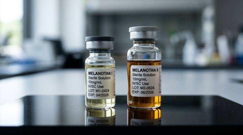 comparison of melanotan types