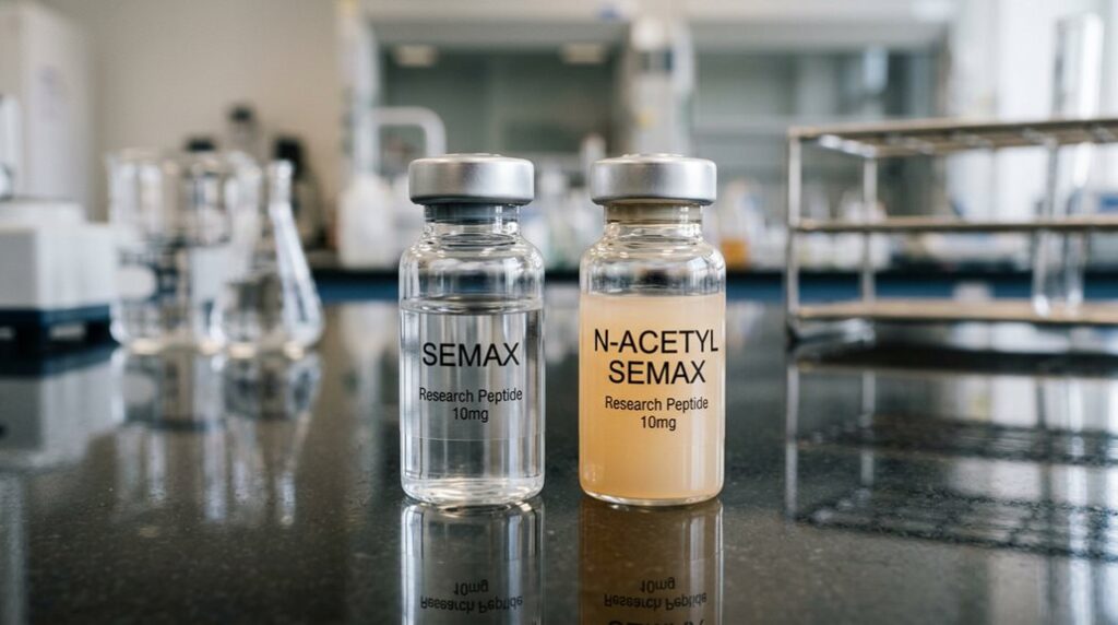comparison of semax compounds