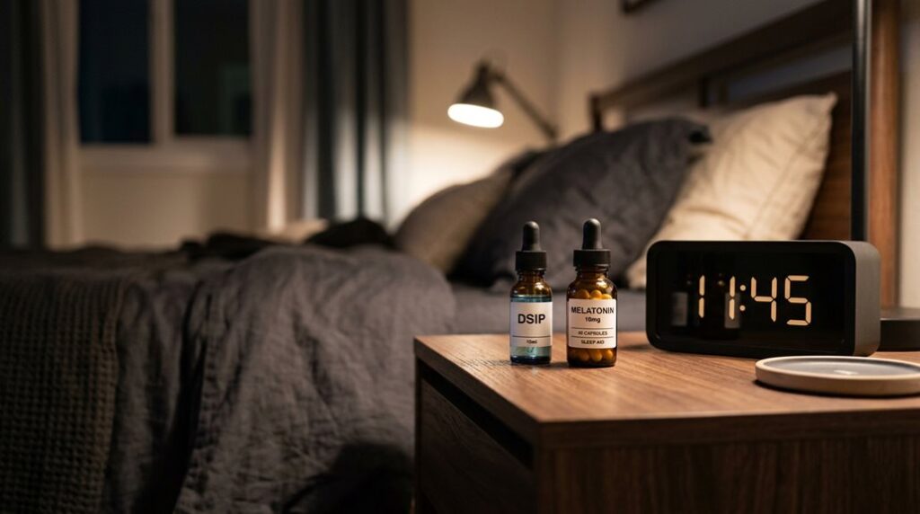 dsip versus melatonin comparison
