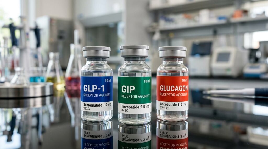 comparison of receptor agonists
