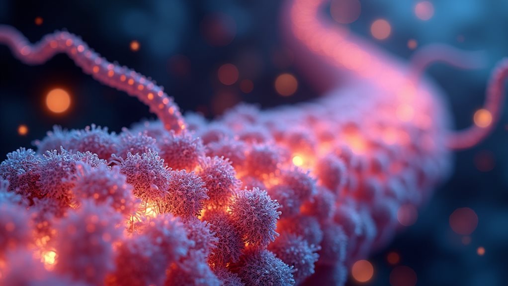 microbiota influences peptide signaling