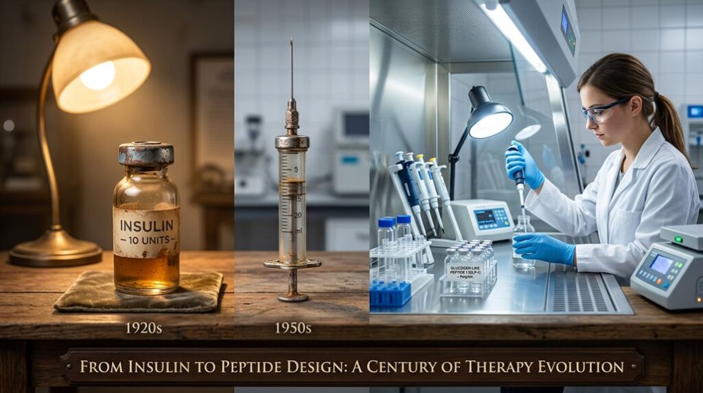peptide therapy evolution history