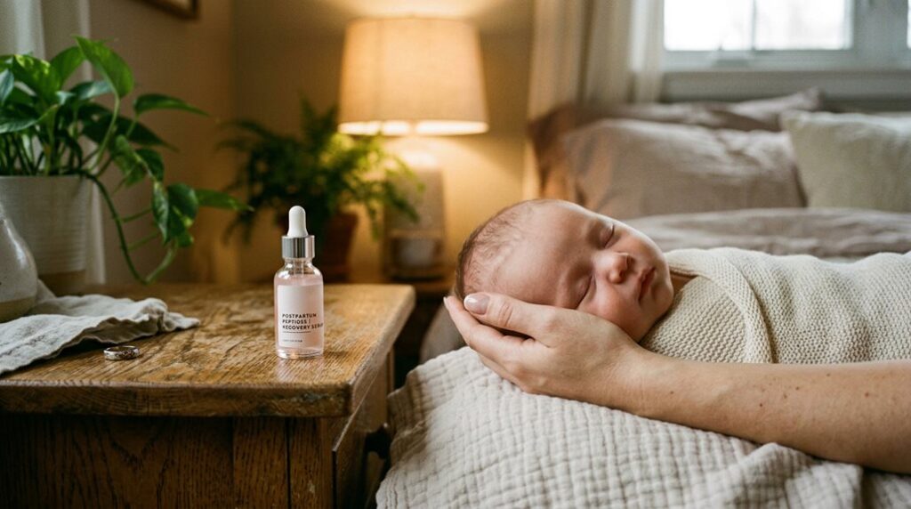 peptides aid postpartum recovery