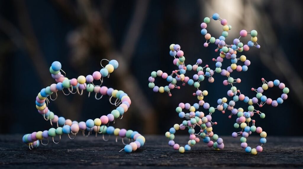 peptide structure differences comparison